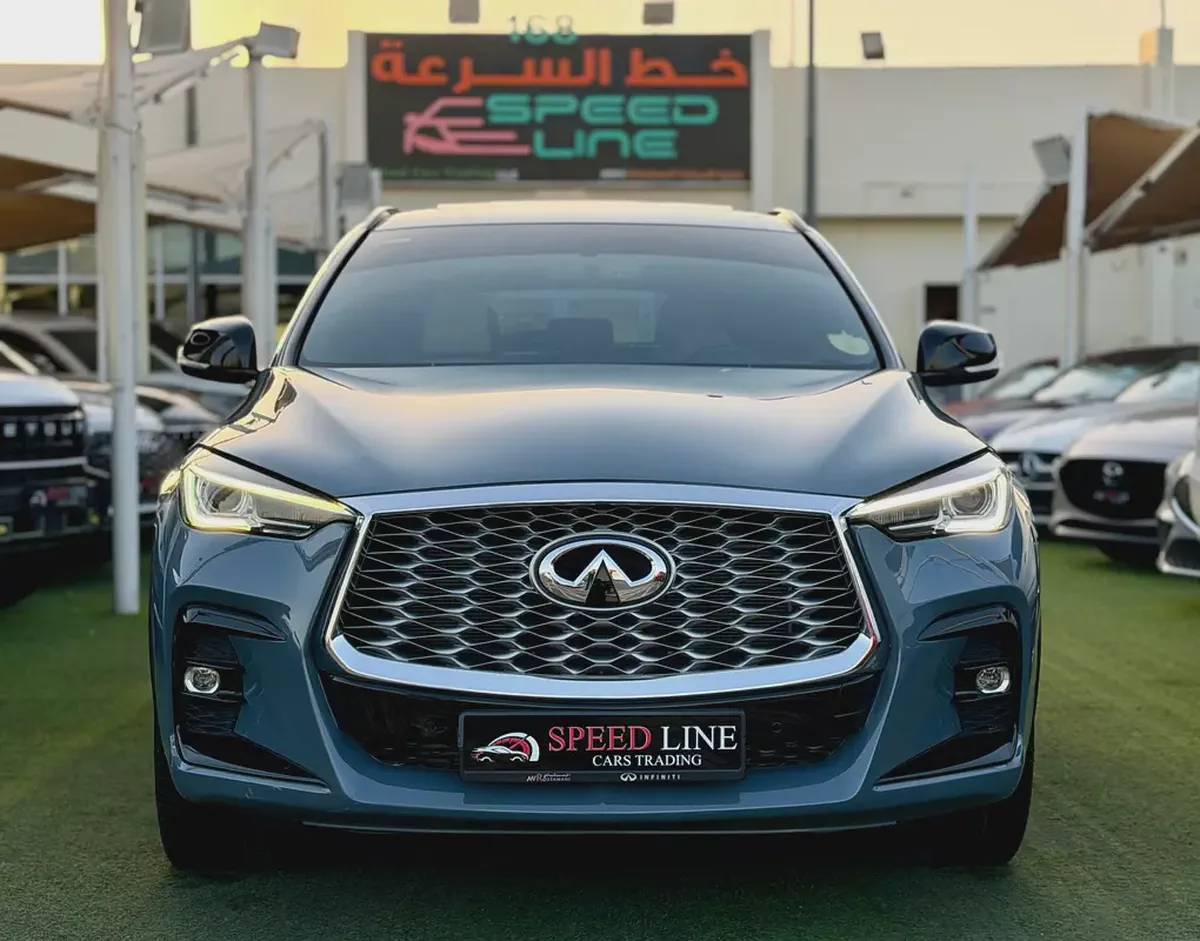 Infiniti QX55 Luxe 2022 GCC Specs - Excellent Condition