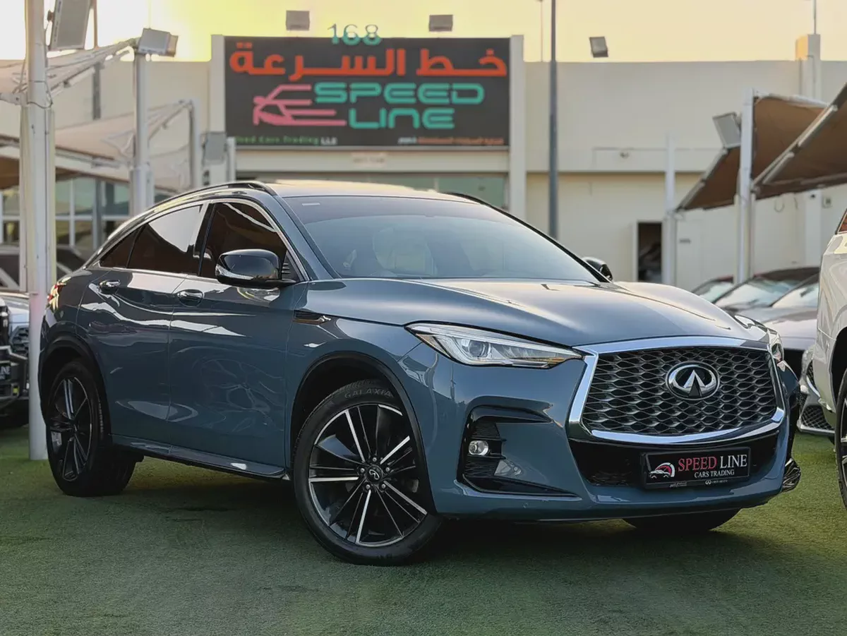 Infiniti QX55 Luxe 2022 GCC Specs - Excellent Condition-1-1