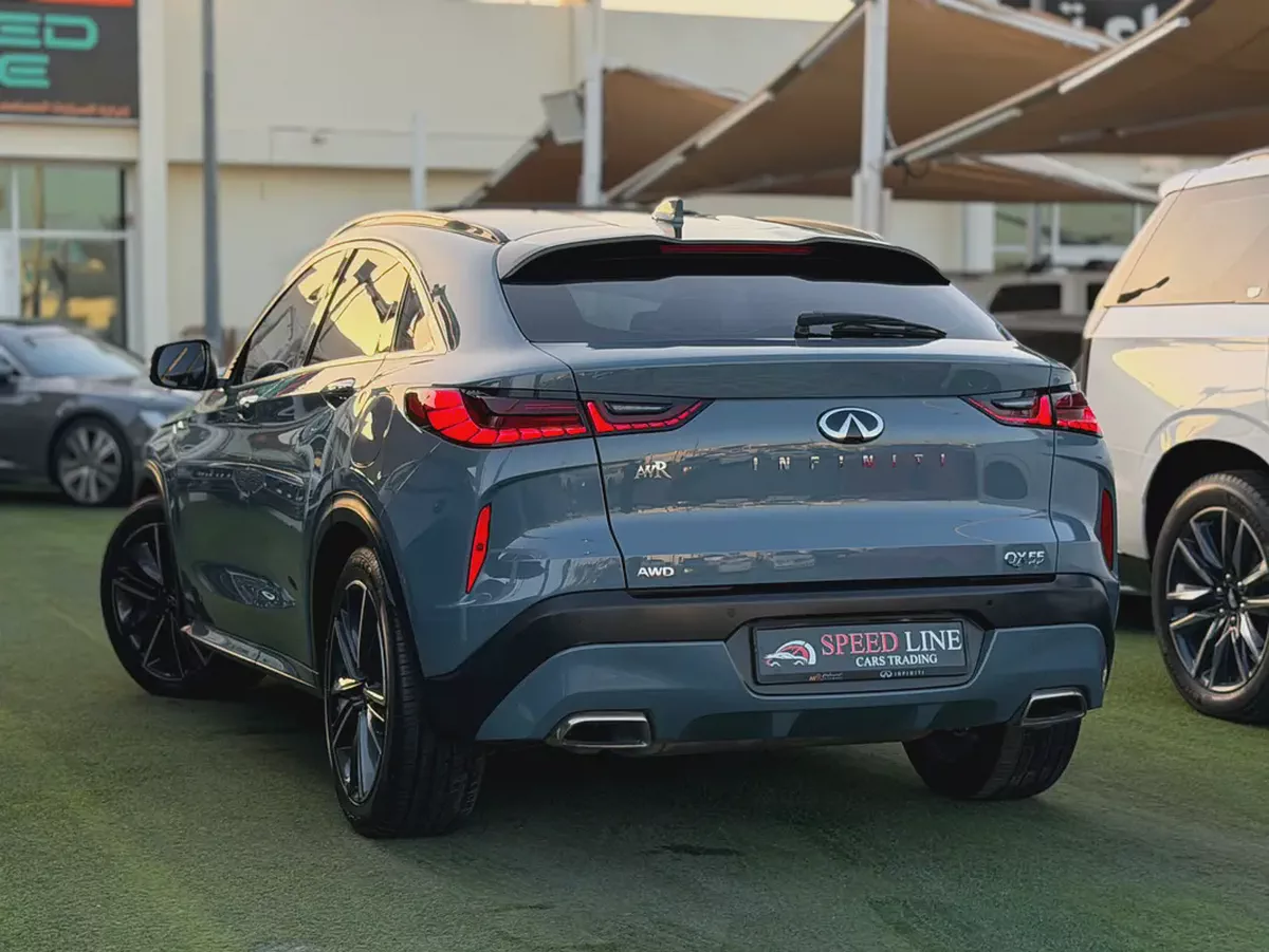 Infiniti QX55 Luxe 2022 GCC Specs - Excellent Condition-4-4