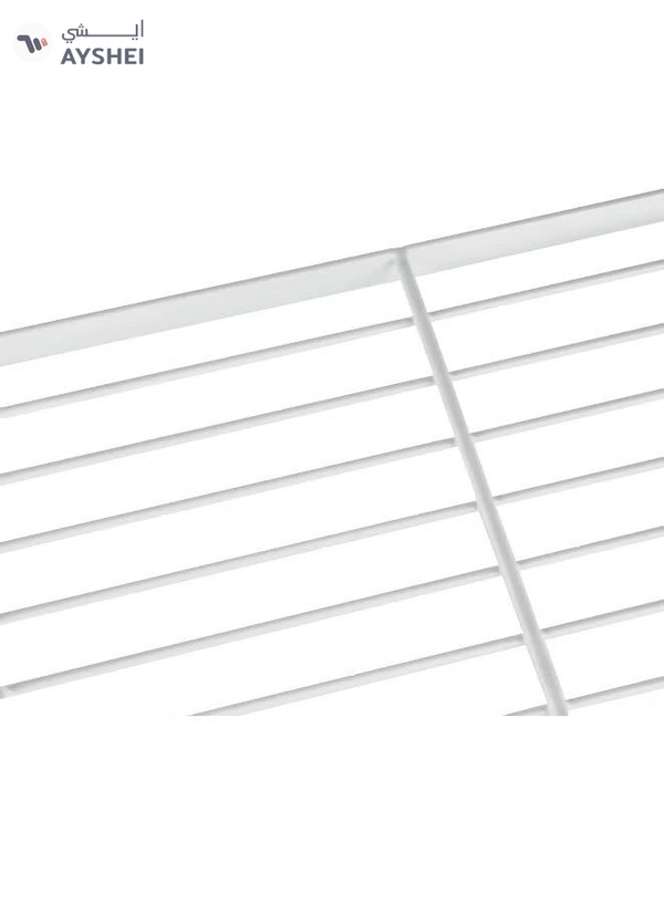 Delcasa DC3037 Metal Rack, White