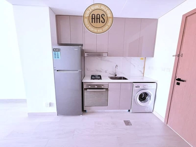 Chiller free brand new studio with kitchen appliances in Al furjan Dubai-10