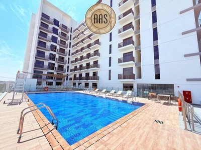 Chiller free brand new studio with kitchen appliances in Al furjan Dubai-1