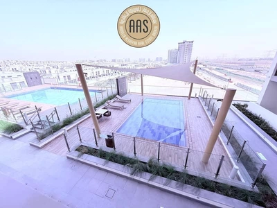 Chiller free brand new studio with kitchen appliances in Al furjan Dubai-8