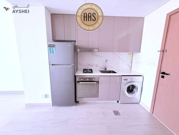 Chiller free brand new studio with kitchen appliances in Al furjan Dubai