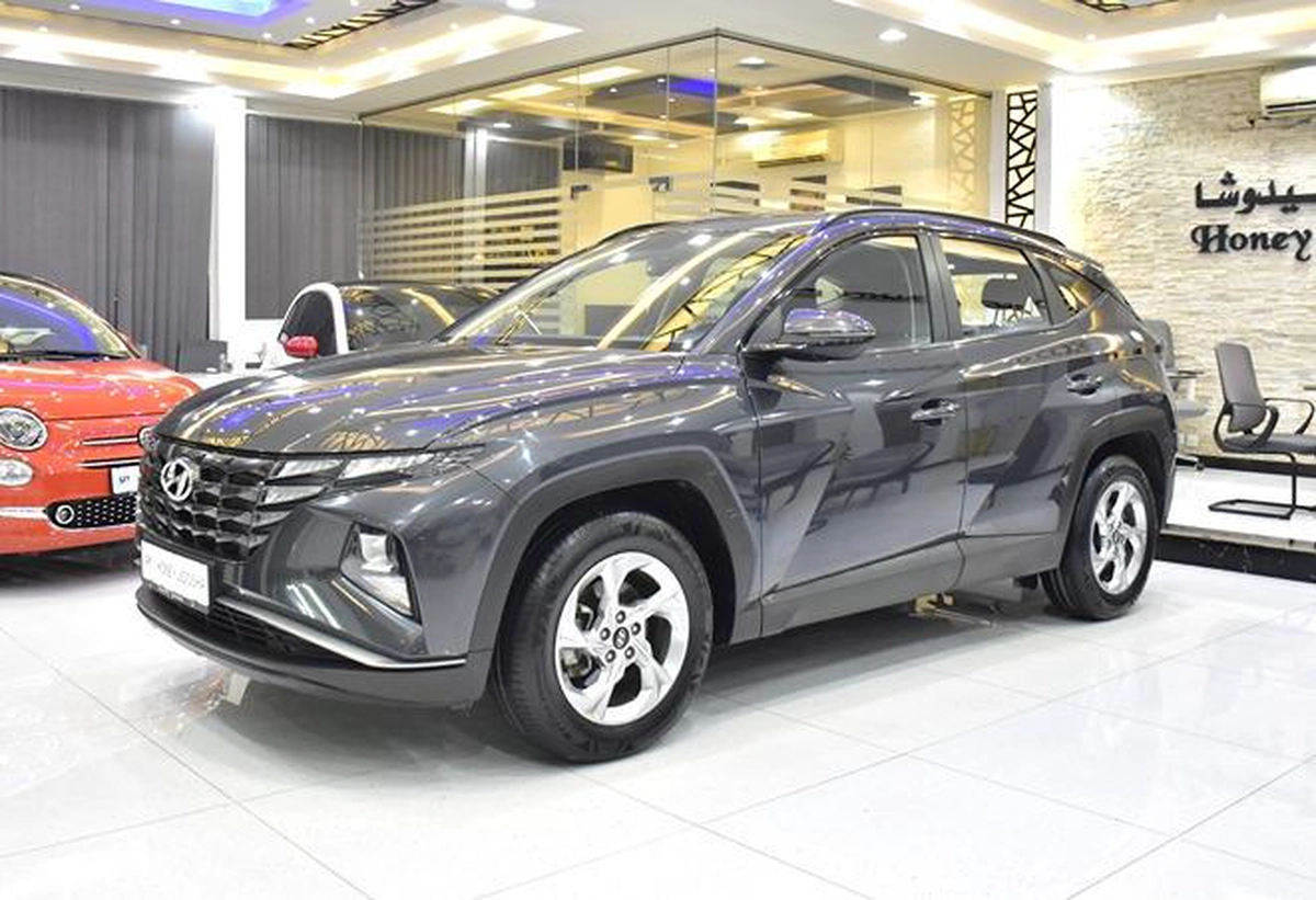 Hyundai Tucson ( 2023 Model ) in Grey Color GCC Specs-10-10