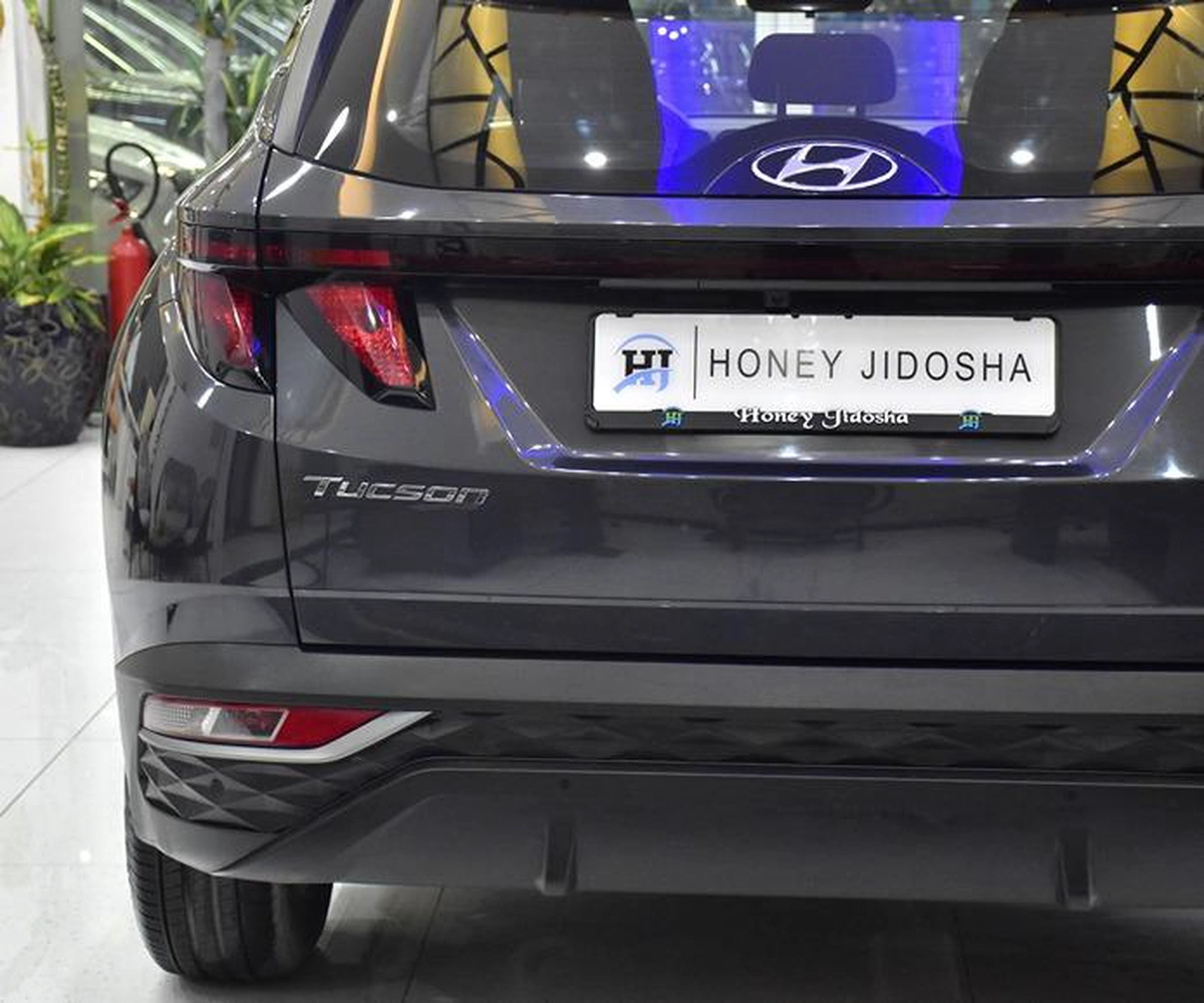 Hyundai Tucson ( 2023 Model ) in Grey Color GCC Specs-7-7