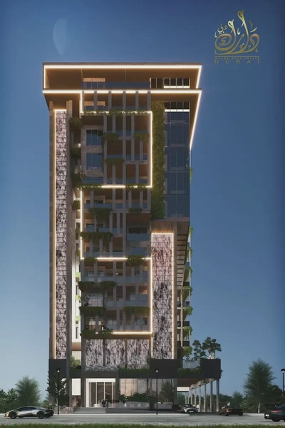 ""Premium Finishes--Green Spaces & Walkways--Rooftop Waterfall""-0