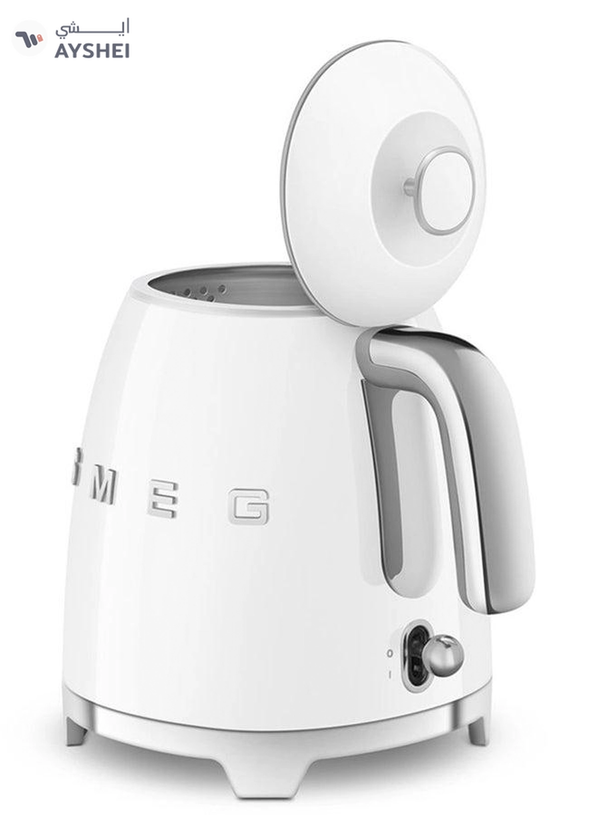 Smeg 50's Retro Style Mini Electric Kettle - White KLF05WHAU 0.8 L 1400 W KLF05WHAU white-2-2
