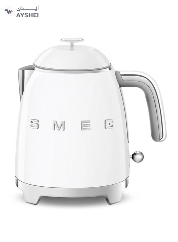 Smeg 50's Retro Style Mini Electric Kettle - White KLF05WHAU 0.8 L 1400 W KLF05WHAU white