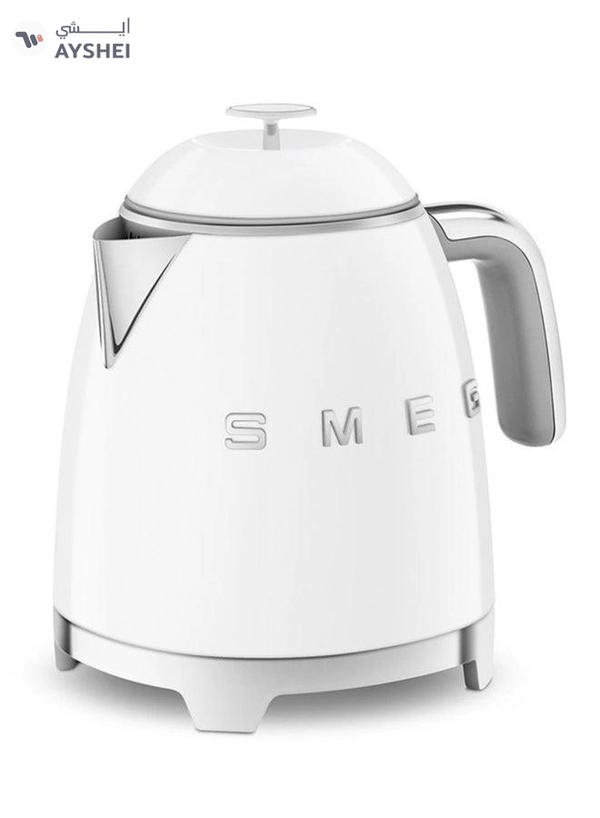 Smeg 50's Retro Style Mini Electric Kettle - White KLF05WHAU 0.8 L 1400 W KLF05WHAU white