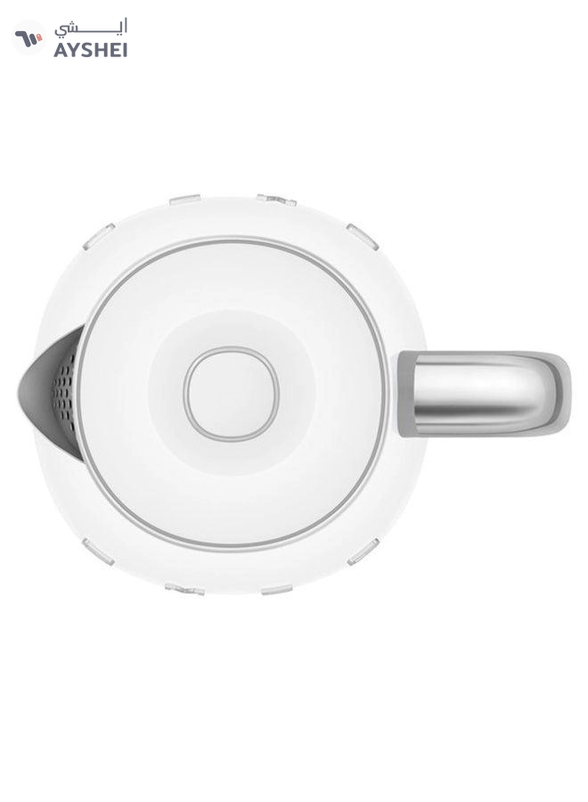 Smeg 50's Retro Style Mini Electric Kettle - White KLF05WHAU 0.8 L 1400 W KLF05WHAU white-1-1