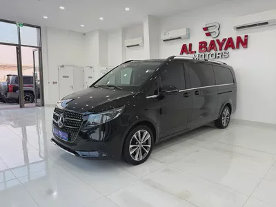 مرسيدس بنز V300 2025 اسود / اسود خليجي-1