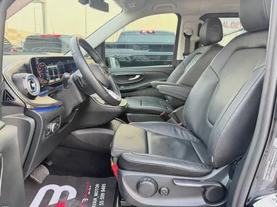مرسيدس بنز V300 2025 اسود / اسود خليجي-6