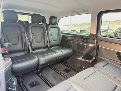 مرسيدس بنز V300 2025 اسود / اسود خليجي-8