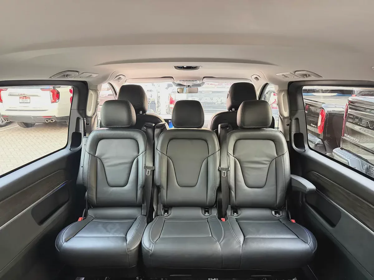 مرسيدس بنز V300 2025 اسود / اسود خليجي-9-9