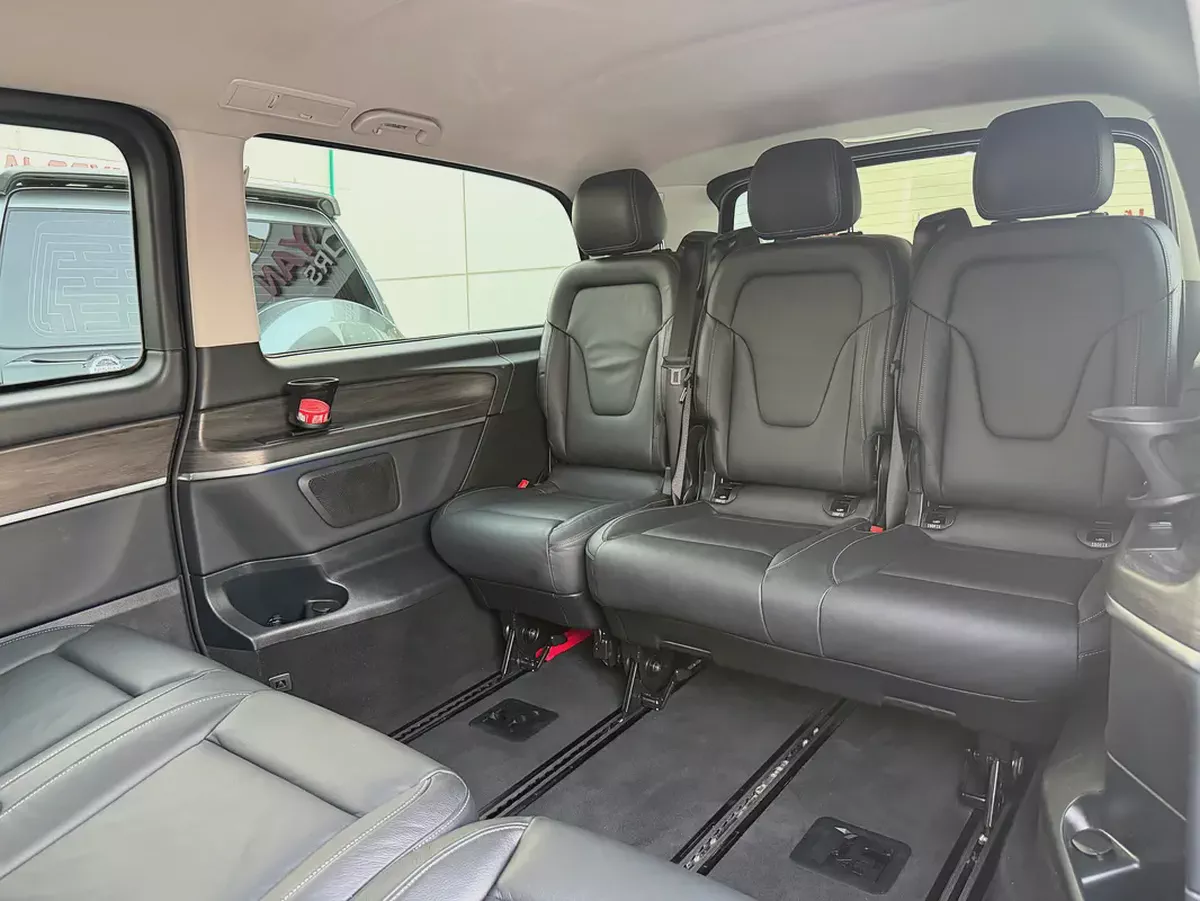 مرسيدس بنز V300 2025 اسود / اسود خليجي-7-7