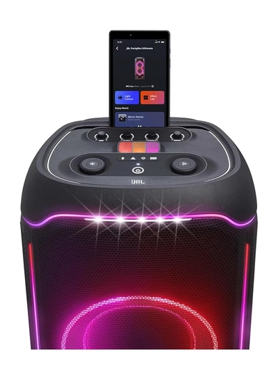 JBL Partybox Ultimate Massive Portable Party Speaker And Partylight Stick JBLPARTYBOXULTEU+JBLPLSTICK Black-3