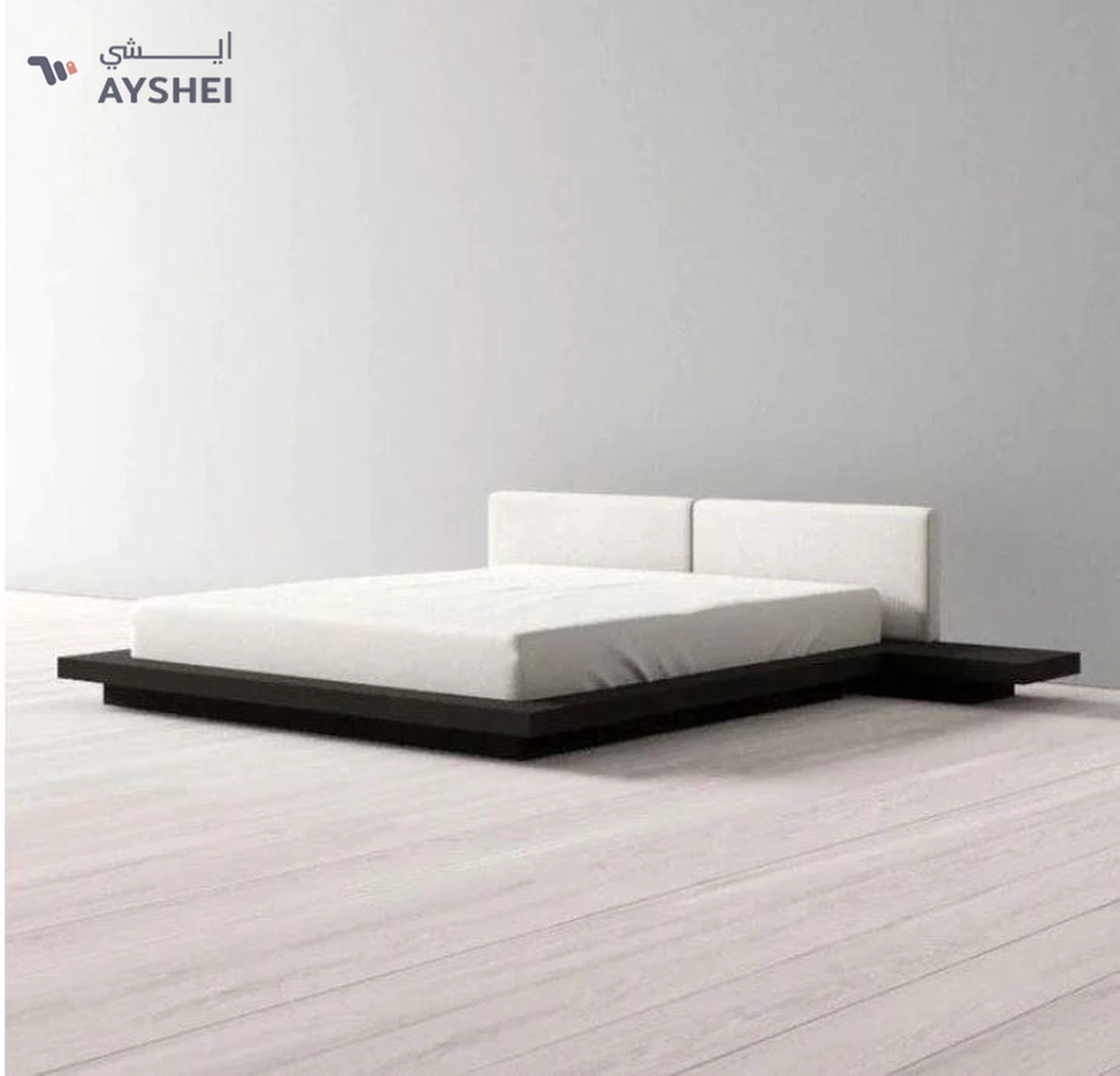 Nagoya Japanese Bed with 2 side tables-3-3