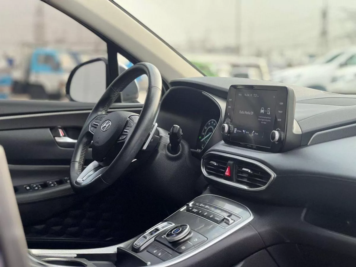 Hyundai Santa Fe PREMIUM 2021 Hyundai Santafe FE Hybrid 1.6L V4 - AWD 4x4 -Push Strad - Auto Trunk - Leather Seat - Rear Came-9-0