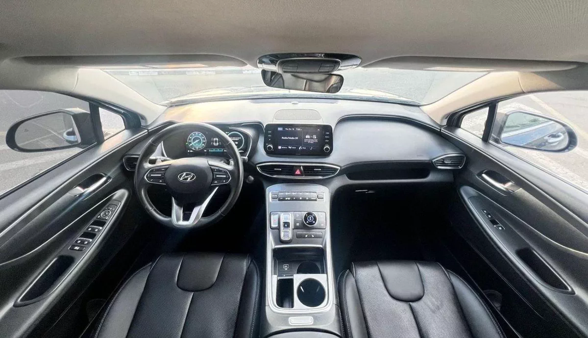 Hyundai Santa Fe PREMIUM 2021 Hyundai Santafe FE Hybrid 1.6L V4 - AWD 4x4 -Push Strad - Auto Trunk - Leather Seat - Rear Came-13-0