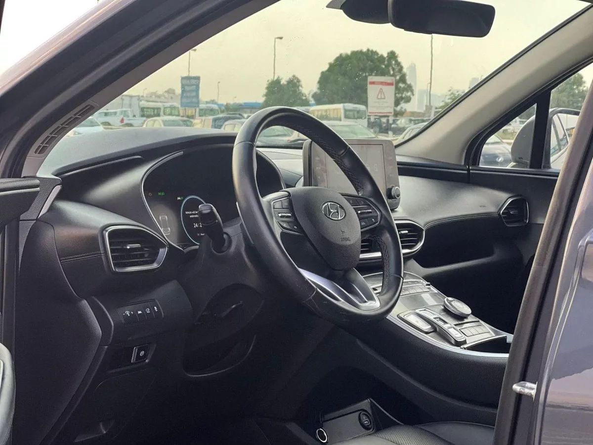 Hyundai Santa Fe PREMIUM 2021 Hyundai Santafe FE Hybrid 1.6L V4 - AWD 4x4 -Push Strad - Auto Trunk - Leather Seat - Rear Came-15-0