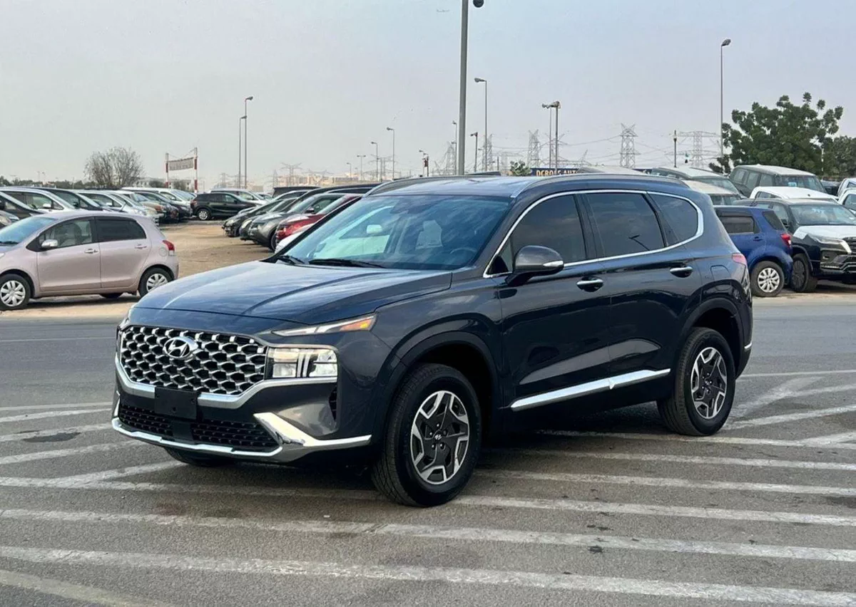 Hyundai Santa Fe PREMIUM 2021 Hyundai Santafe FE Hybrid 1.6L V4 - AWD 4x4 -Push Strad - Auto Trunk - Leather Seat - Rear Came-2-0