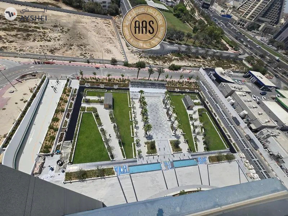 Burj khailfa view maidroom 2bhk 3baths in 135k balcony wardrobes 1parking free-5-5