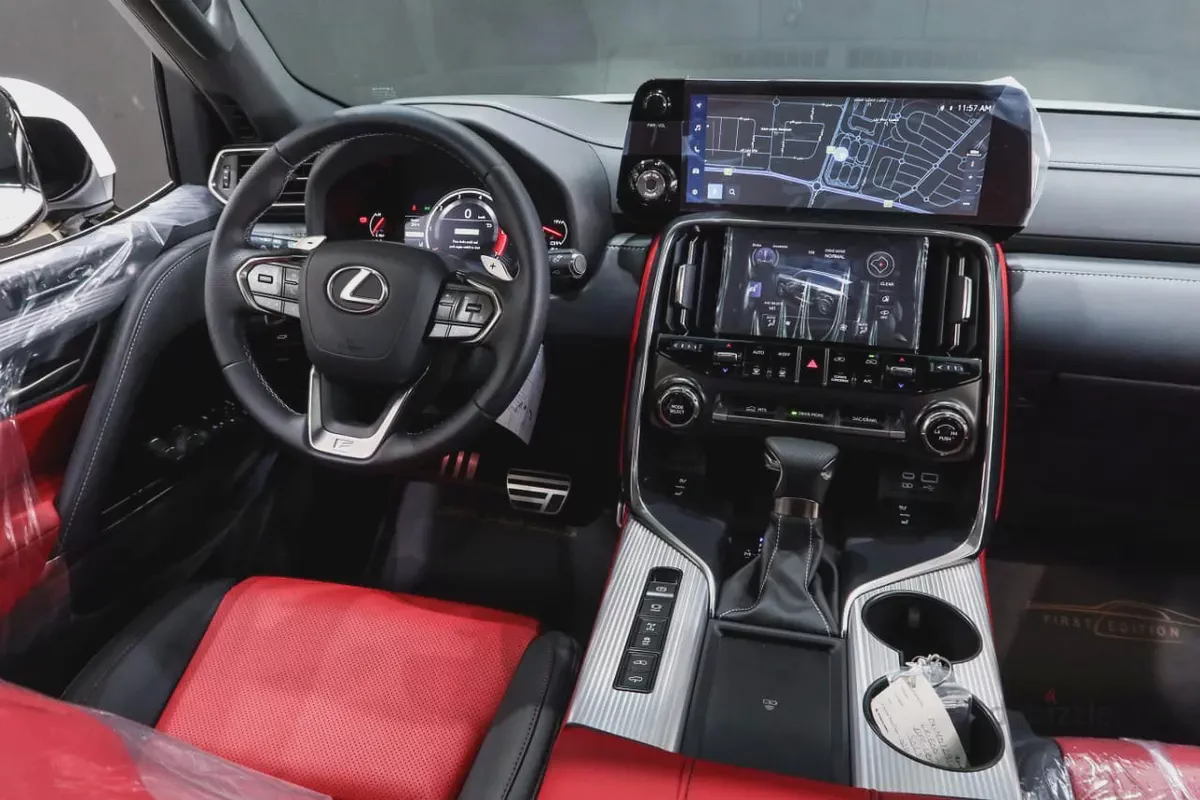 Lexus LX 600 F Sport 2023 | GCC Specs | 0km l AlFuttaim Warranty-13-13