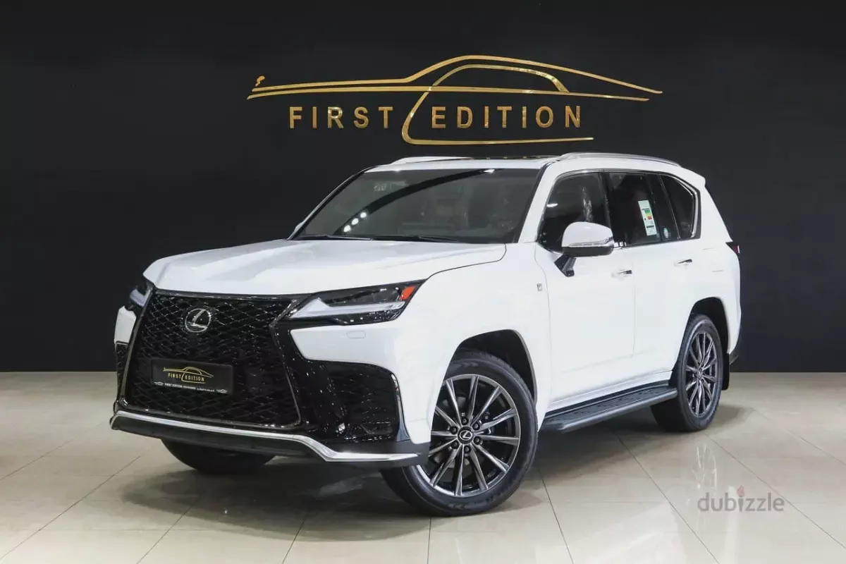 Lexus LX 600 F Sport 2023 | GCC Specs | 0km l AlFuttaim Warranty