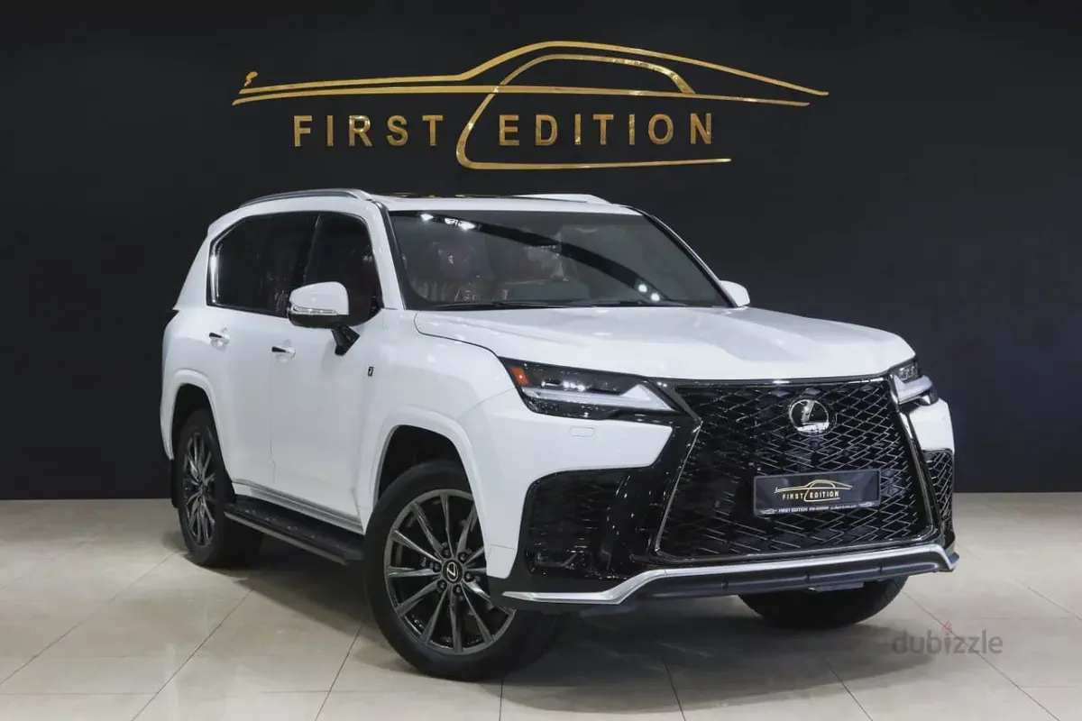 Lexus LX 600 F Sport 2023 | GCC Specs | 0km l AlFuttaim Warranty-1-1