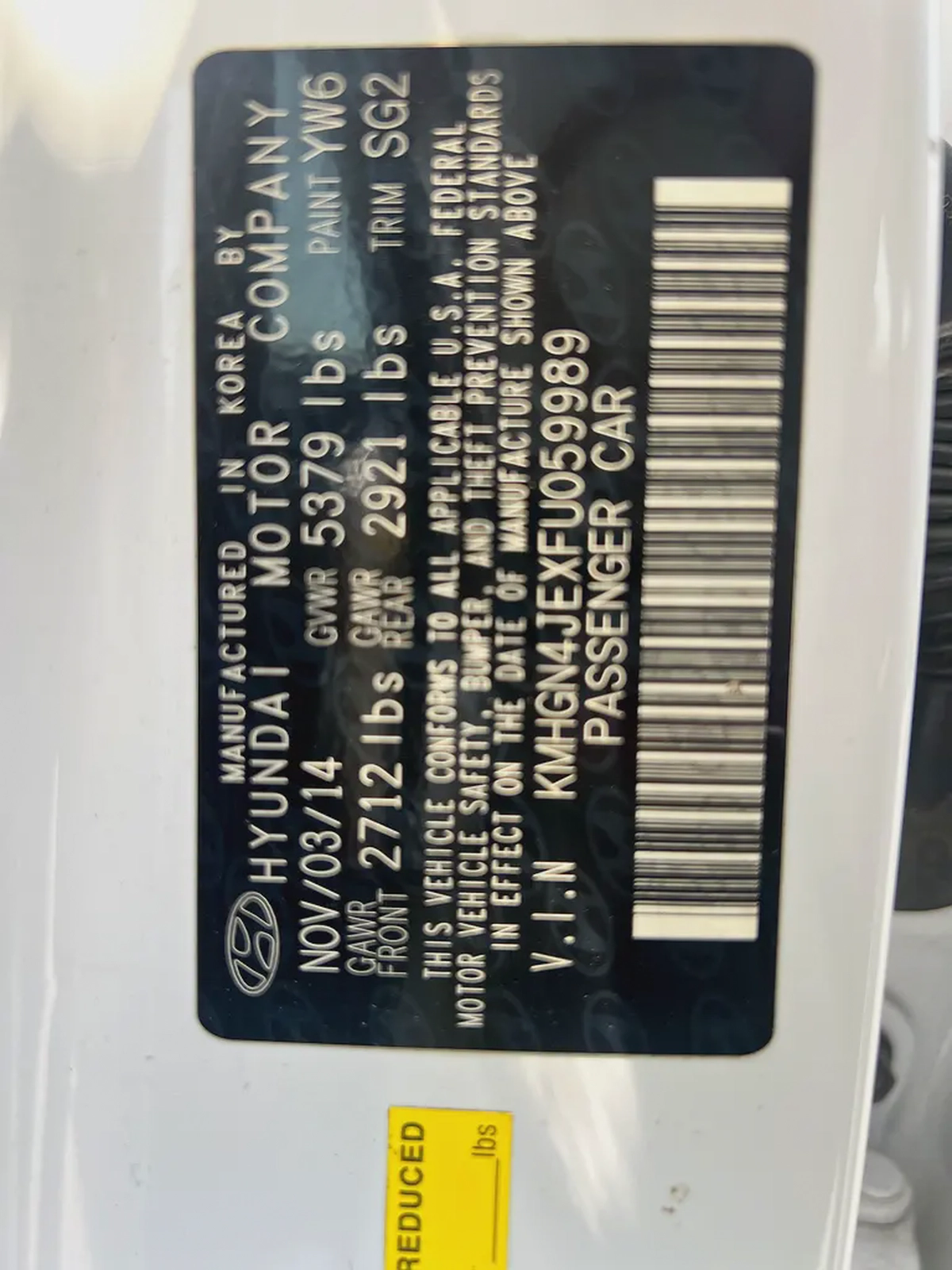2015 Genesis G80 Platinum - American Specs - Excellent Condition-12-12