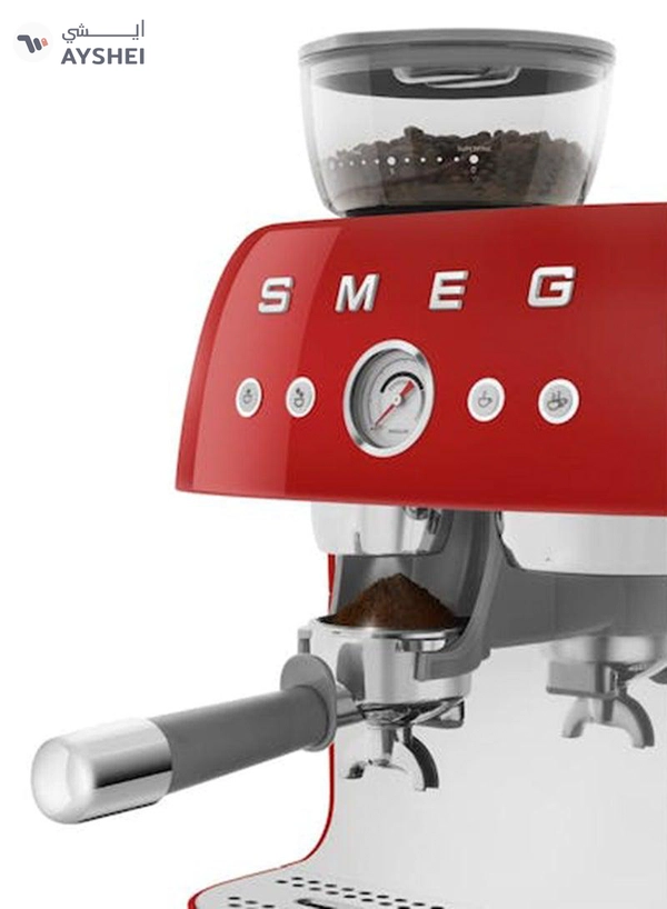 smeg ‘50’s Style’ Coffee Machine with Built in Grinder 0.01 L 1600 W EGF03RDAU Red