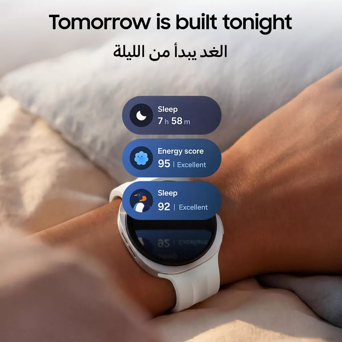 Samsung Galaxy Watch9 Graphite, 40mm, Bluetooth, Slimness, Comfort fit,Signature Cushion Design-5-5