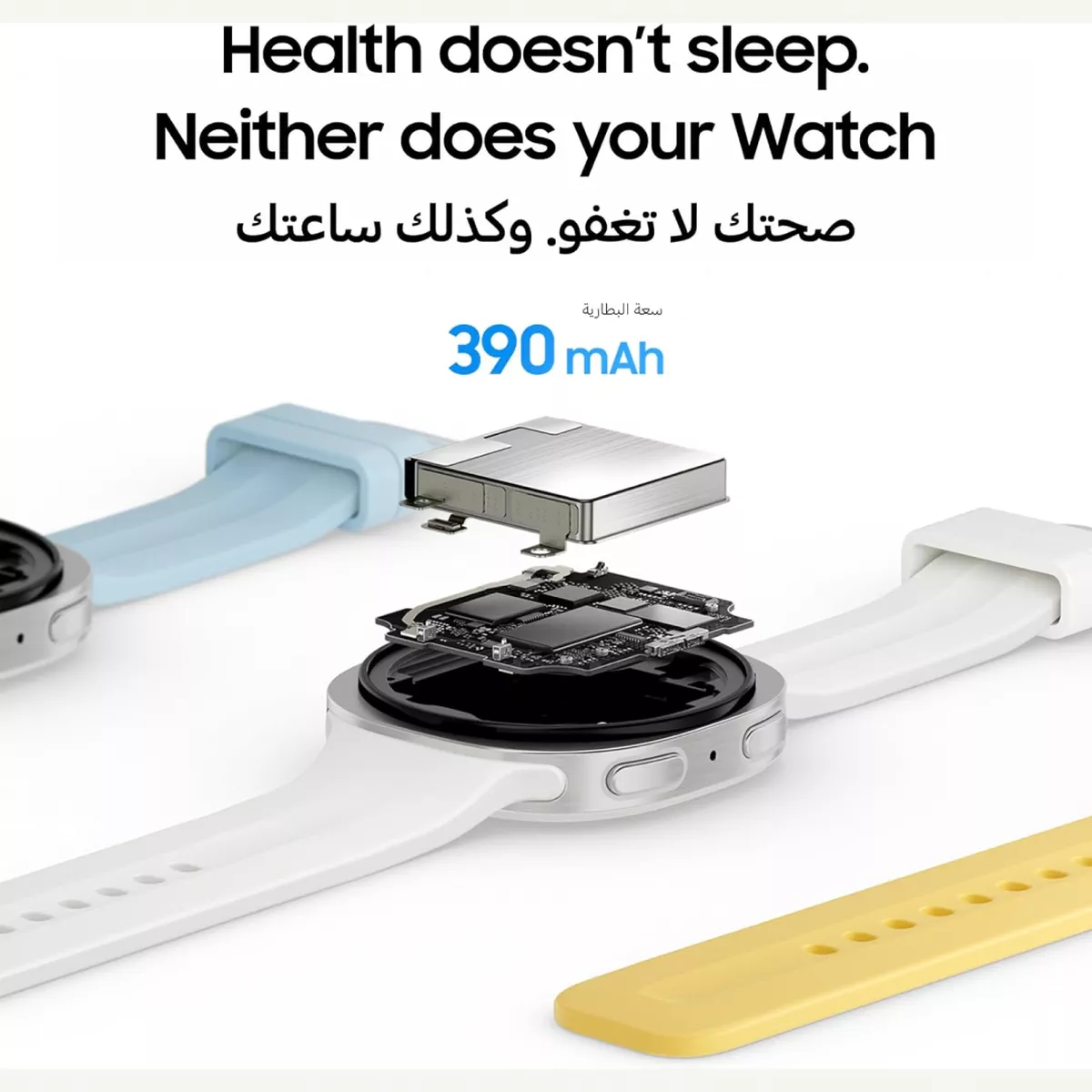 Samsung Galaxy Watch9 Graphite, 40mm, Bluetooth, Slimness, Comfort fit,Signature Cushion Design-2-2