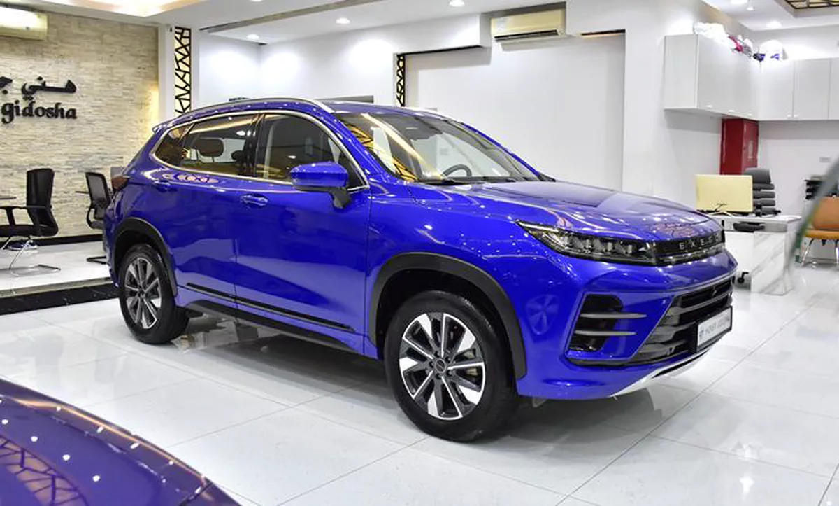 Exeed LX 230T ( 2024 Model ) in Blue Color GCC Specs-5-5