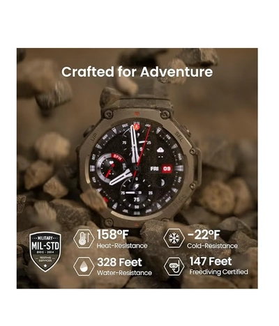 Amazfit T-Rex 3 Premium Outdoor Gps Smartwatch Onyx-4