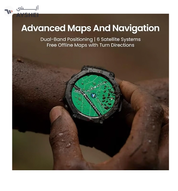 Amazfit T-Rex 3 Premium Outdoor Gps Smartwatch Onyx