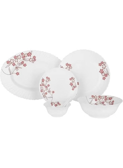 DELCASA 33 Pieces Opalware Dinner Set-3