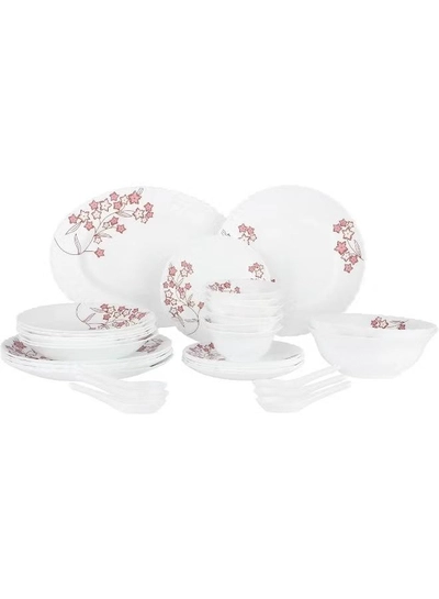 DELCASA 33 Pieces Opalware Dinner Set-0
