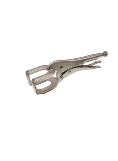 ABBASALI Carbon Steel Welding Clamp U Type Pipe Wrench Adjustable Grip Vise Locking Jaw Pliers Wood Locator Clips Electrical Repair Tool-0