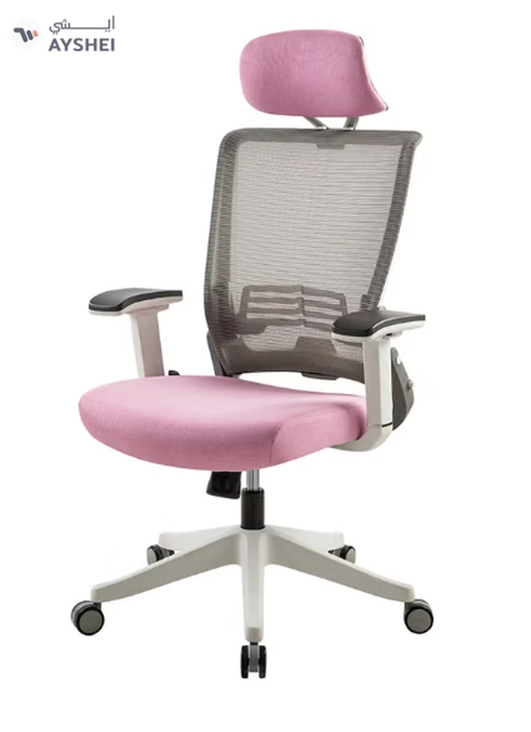 NAVODESK KIKO Ergonomic Folding Office Chair Pink 51cm