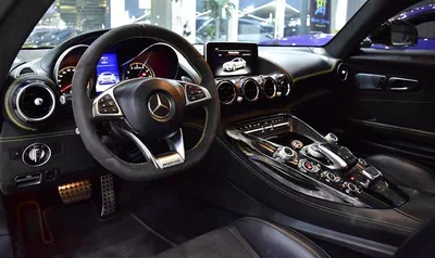 Mercedes Benz AMG GTs ( 2015 Model ) in Yellow Color GCC Specs-7