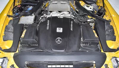 Mercedes Benz AMG GTs ( 2015 Model ) in Yellow Color GCC Specs-8