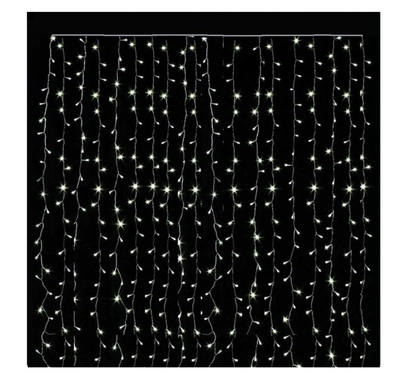 LED FAIRY LIGHTS CURTAIN-WHITE-0