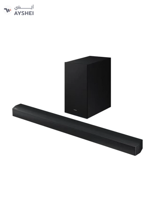 Samsung Soundbar, B-Series, 3.1ch, 2024, Dolby Audio, Built-in Center Speaker, Subwoofer with Bass Boost, Adaptive Sound, Model 2024, 2 Year Warranty - HW-B650D Black