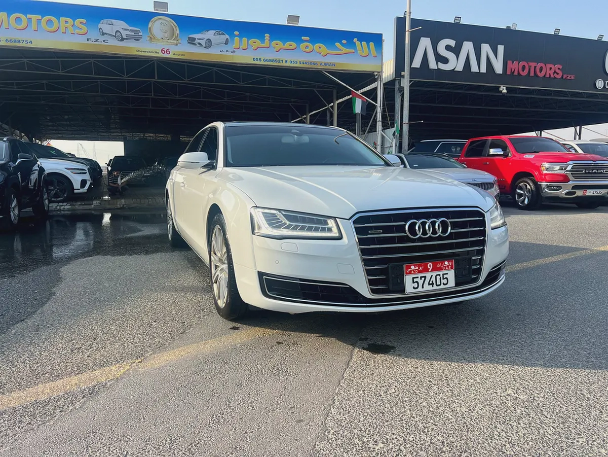 Audi A8 S line 2017 GCC Specs