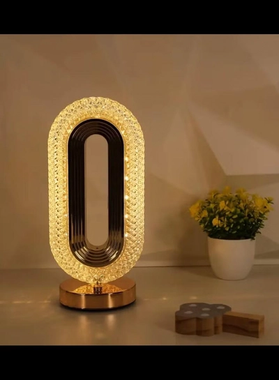 Yuwell Ramadan Lamp Ramadan Light Crystal Table Lamp With USB 3 Color Changing Option Crystal Lamp LED Light Lamp With 3 Light Intensities Tactile Switch Desk Lamp Ramadan Decoration-0