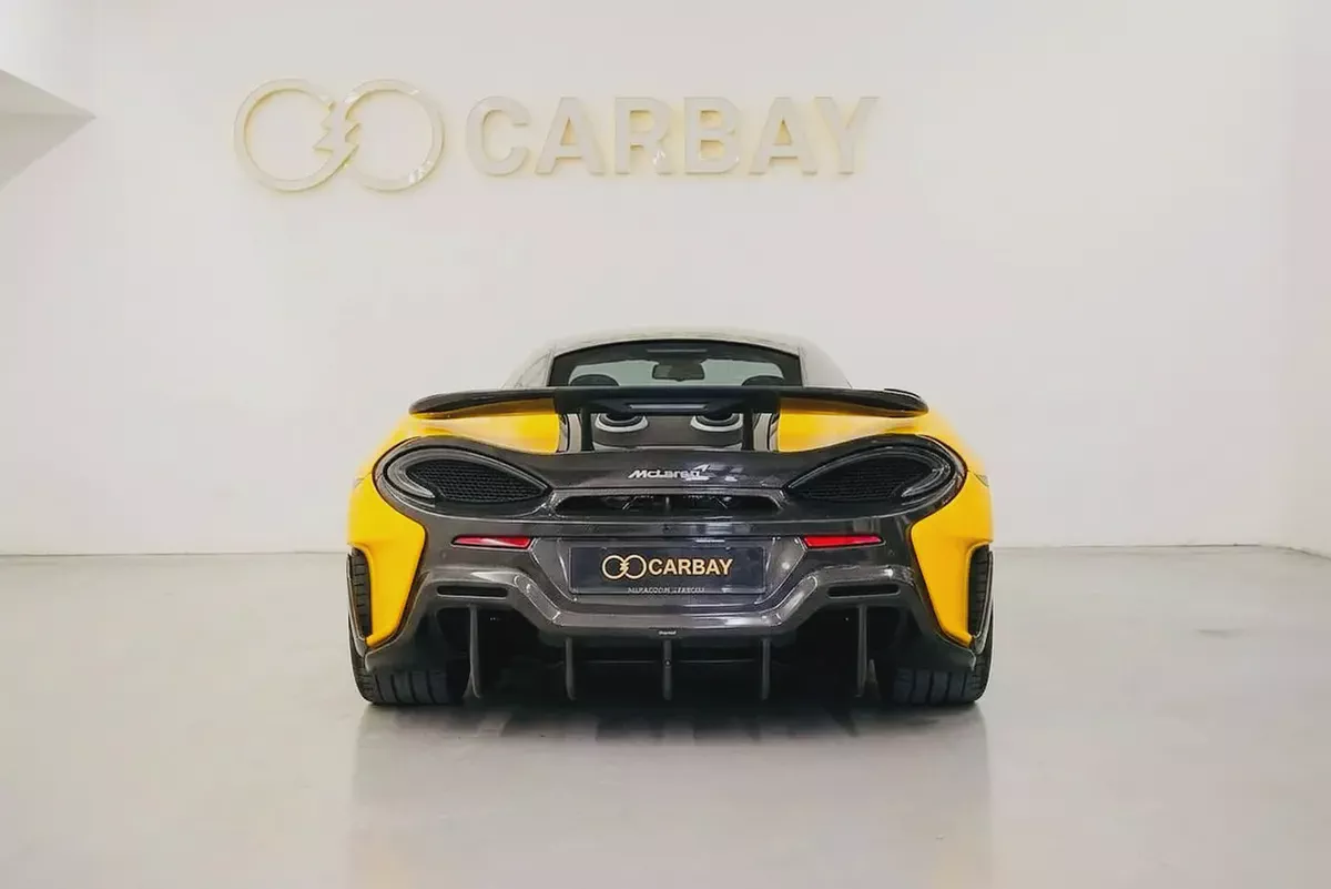 AED 8659 PM | Mc LAREN 570S 2016 | 600LT BODYKIT | UPGRADED 890 HP | WELL MAINTAINED | 1 YR WARRANTY-5-5
