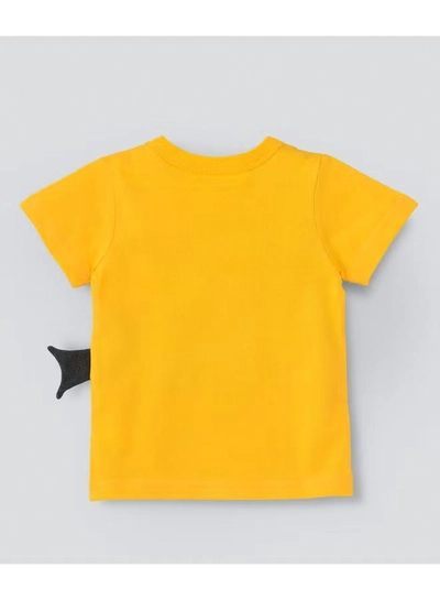 Babyqlo Casual Stylish T-Shirt Yellow-1