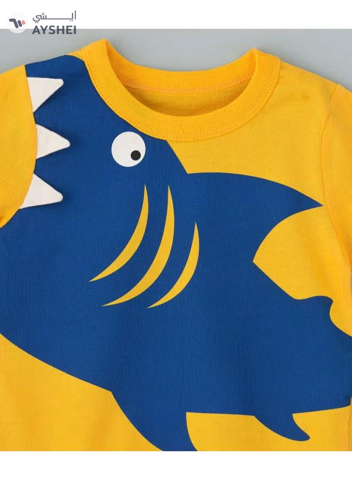 Babyqlo Casual Stylish T-Shirt Yellow-2-2